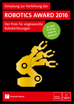 robotics award 2016