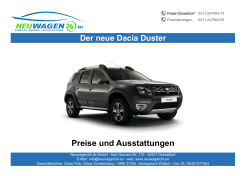 Duster - Neuwagen24.eu
