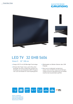 LED TV 32 GHB 5606