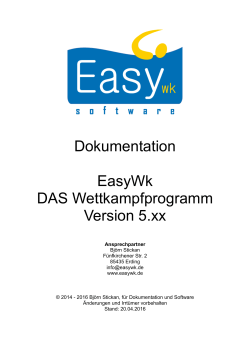 Dokumentation EasyWk 5