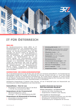 it f&uuml;r &ouml;sterreich - Bundesrechenzentrum