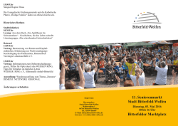 Programm - Stadt Bitterfeld