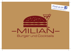 Milian - Burger & Cocktails