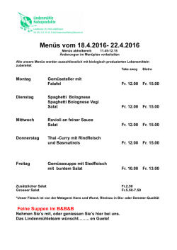 zum Menüplan