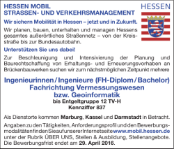 Ingenieurinnen / Ingenieure (FH-Diplom / Bachelor) Fachrichtung