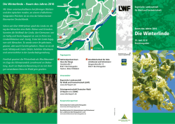 Die Winterlinde - Bayerische Landesanstalt f&uuml;r Wald und
