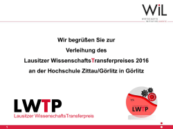 Hier steht die &Uuml;berschrift - Wirtschaftsinitiative Lausitz eV