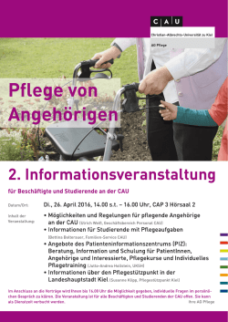 geht es zum Veranstaltungs-Plakat - Christian-Albrechts