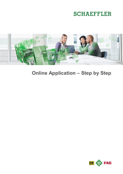 Schaeffler Online Application – Step by Step