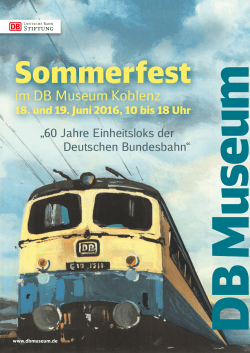 Sommerfest - DB Museum
