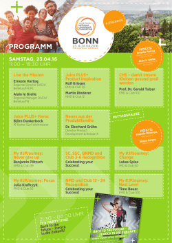 programm - Juice Plus+