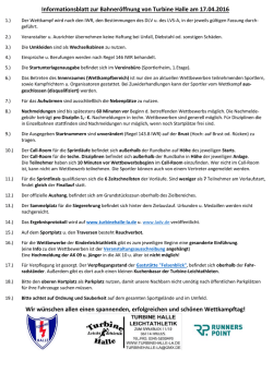 Informationsblatt - Turbine Halle