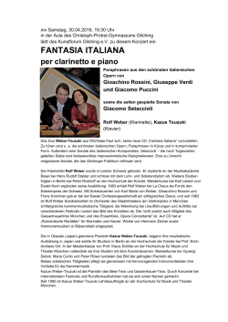 fantasia italiana - Kultur