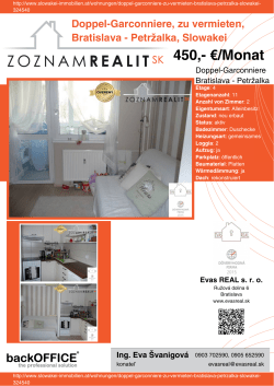 Druck - Immobilien der Slowakei