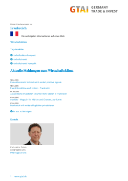 Frankreich - Germany Trade & Invest