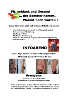 21- Tage Stoffwechselkur