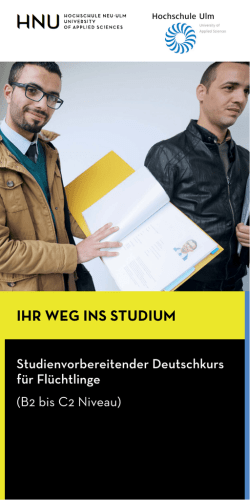 ihr weg ins studium