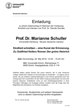 Flyer 26.05.2016 - Deutsches Seminar