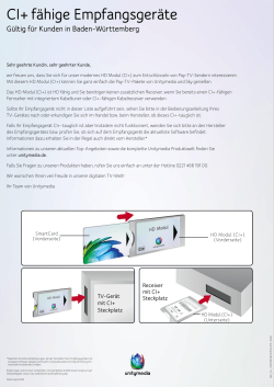 (CI+) Kompatibilitätsliste (PDF 1,1 MB)