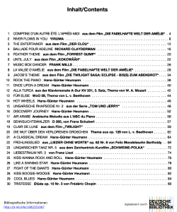 Inhalt/Contents