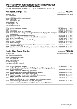 Druckansicht - Hauptverband