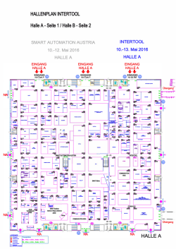 Hallenplan - Intertool