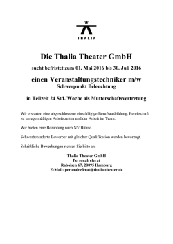 Die Thalia Theater GmbH