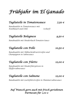 Zusatzkarte - Steakhaus in Berlin