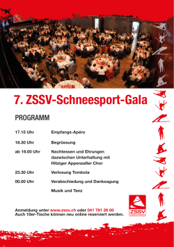 7. ZSSV-Schneesport-Gala