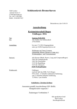 PDF-Datei Ausschreibung KM Feldbogen im Freien 2016
