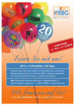 20% Jubelpreise ansehen