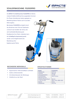 FG200Pro - IMPACTS GmbH