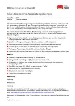 jetzt herunterladen - DB Engineering & Consulting