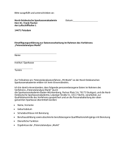 PDF-Datei 47 KB - Ostdeutsche Sparkassenakademie