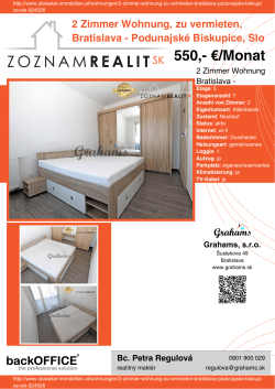 Druck - Immobilien der Slowakei