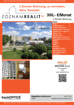 Druck - Immobilien der Slowakei