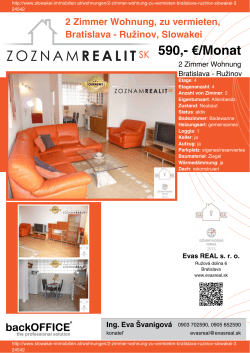 Druck - Immobilien der Slowakei