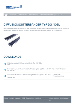 diffusionsgitterbänder typ dg / dgl downloads trox services