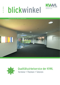 blickwinkel Nr 5/2016 (PDF - 793 KB)