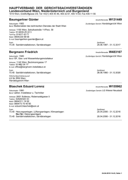 Druckansicht - Hauptverband