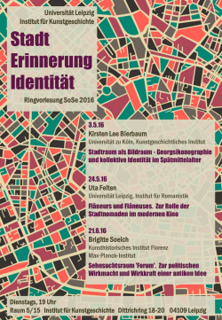 Plakat -hier - Universität Leipzig