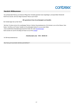 GM-Hausmeisterservice | Herzlich Willkommen