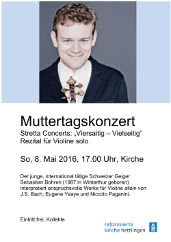 Muttertagskonzert