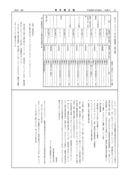 東 京 都 公 報