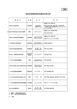 委員名簿 - WordPress.com