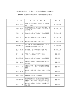 構成員（PDF形式：124KB）