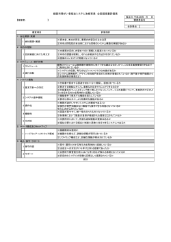 釧路市障がい者福祉システム改修事業 企画提案書評価表