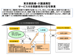 東京都医療・介護連携型 サービス付き高齢者向け住宅事業