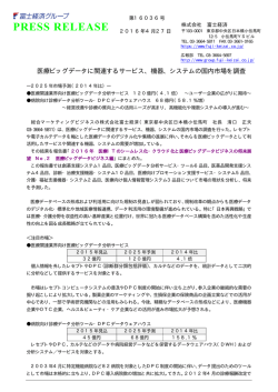 医療ビッグデータに関連するサービス、機器