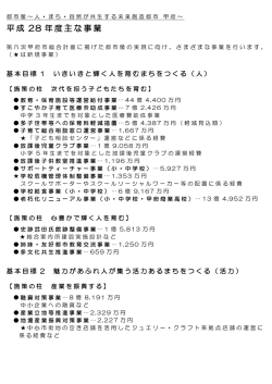 主な事業（PDF：175KB）